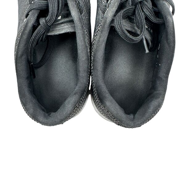 NOBULL Trainers Running Shoes Men's 8 Women’s 9.5 Black White Sneakers Lace Up - Picture 6 of 8